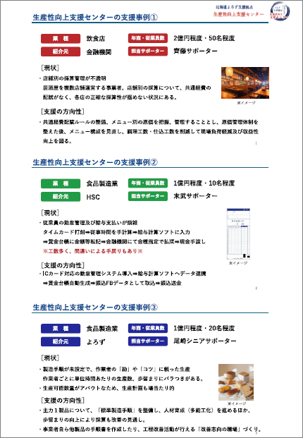 支援事例